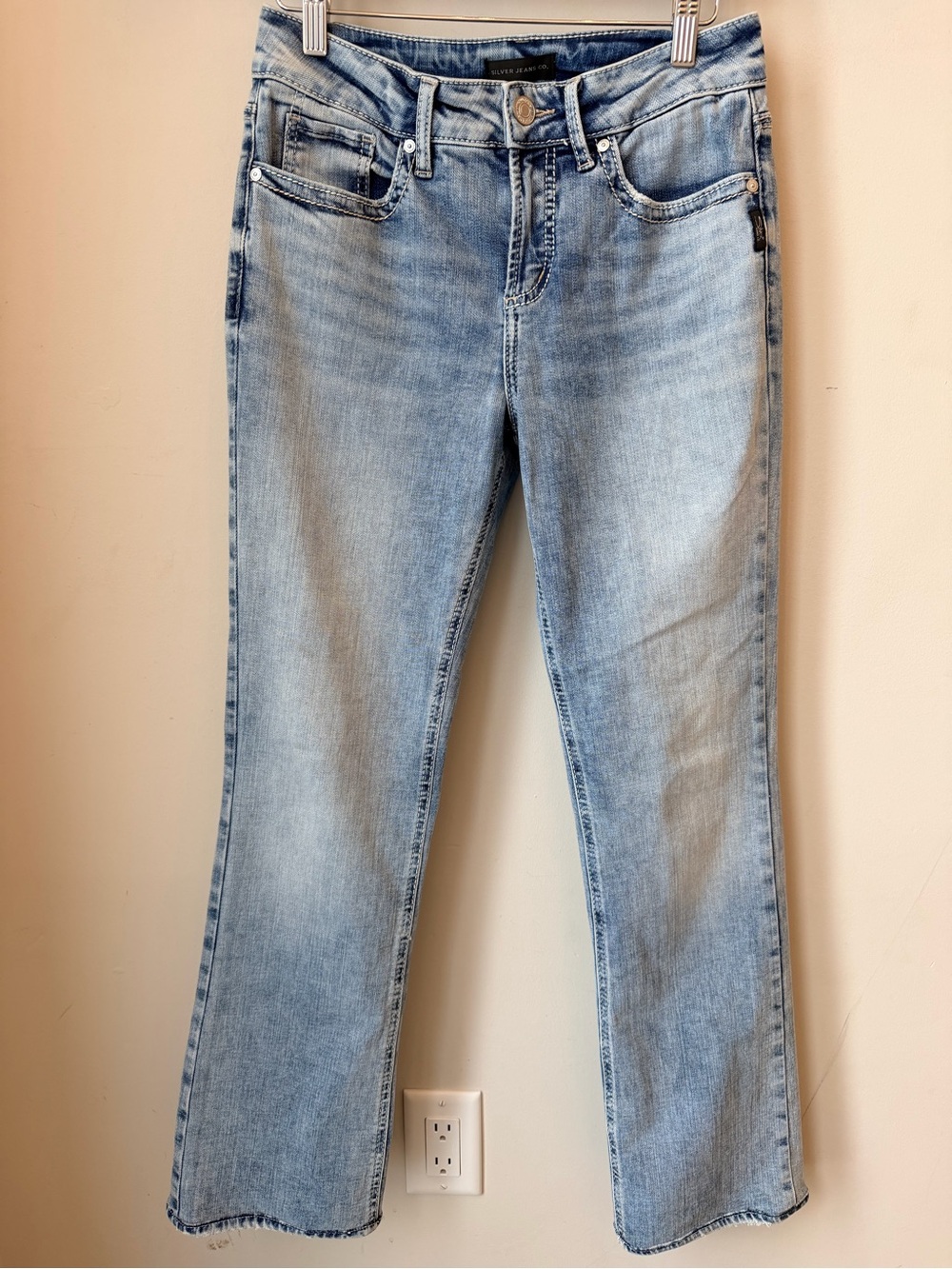 Y2K Silver Jeans Co. Suki Slim Boot — W28/L31